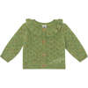 Corolle Baby Cardigan, Prairie Green Green - Cardigans - 1 - thumbnail