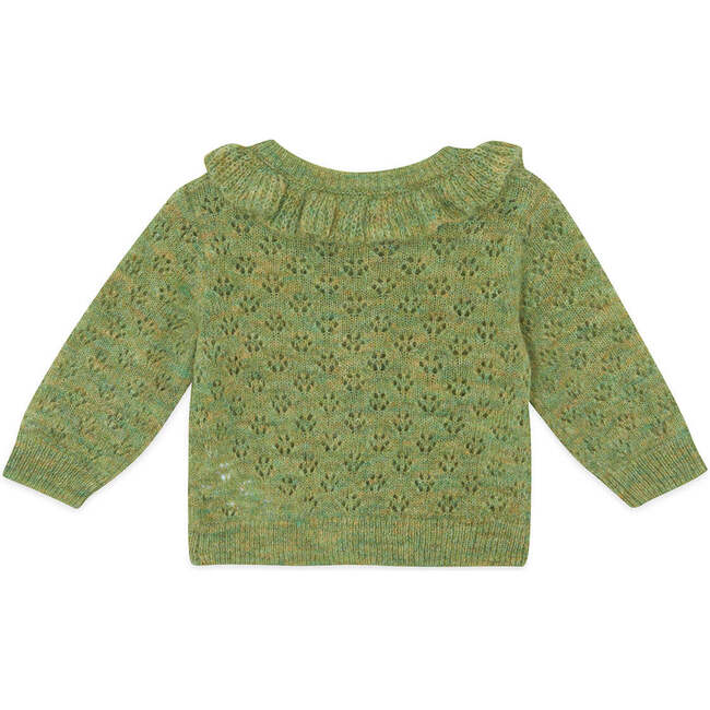 Corolle Baby Cardigan, Prairie Green Green - Cardigans - 2