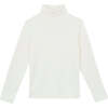Titou Soft Turtleneck, Ecru Ecru - Sweaters - 1 - thumbnail