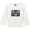 Taxi Logo Baby T-shirt, Ecru - T-Shirts - 1 - thumbnail