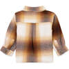 Marseille Baby Overshirt, Barnyard Brown Tan - Shirts - 2