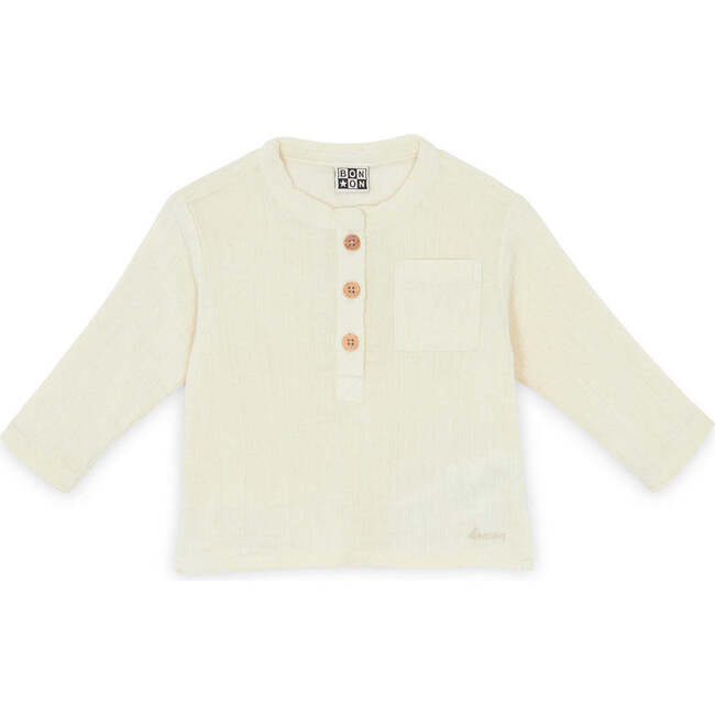 Lima Classic Baby Shirt, Mouton Ecru