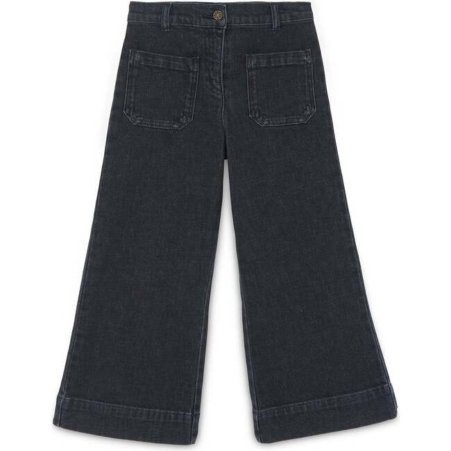 Lakiko Flared Pants, Grey Denim Grey