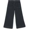 Lakiko Flared Pants, Grey Denim Grey - Pants - 1 - thumbnail