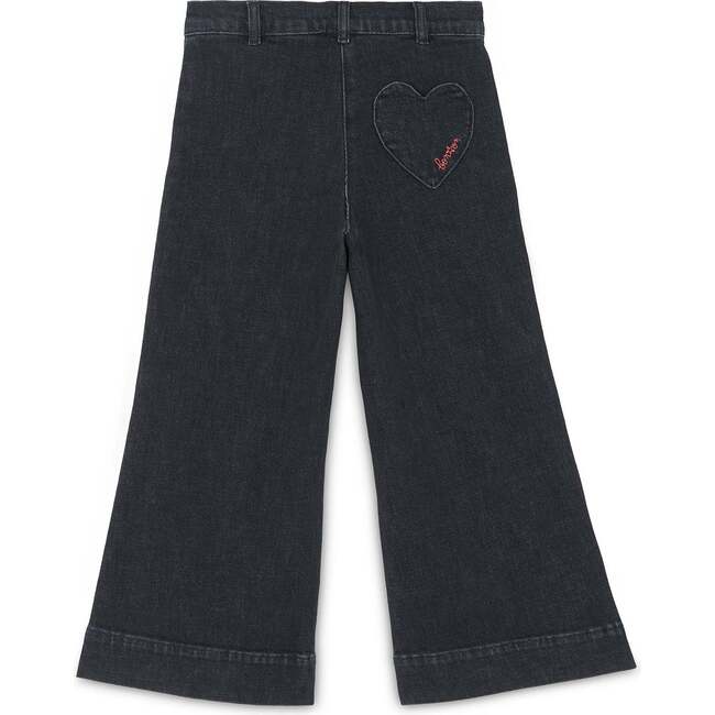 Lakiko Flared Pants, Grey Denim Grey - Pants - 2