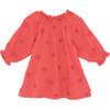 Milie Baby Dress, Rose Faroe Pink - Dresses - 1 - thumbnail