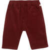Lucky Mini Cord Baby Pants, Trekking Red - Pants - 1 - thumbnail