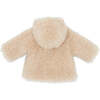Mignon Faux Fur Baby Jacket, Sheep Ecru - Jackets - 2