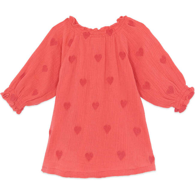 Milie Baby Dress, Rose Faroe Pink - Dresses - 2