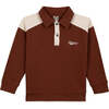 Moustic Soft Sweatshirt, Trekking Red - Sweatshirts - 1 - thumbnail