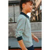 Rhodes Long Sleeve Polo, Golf Stripe - Polo Shirts - 3