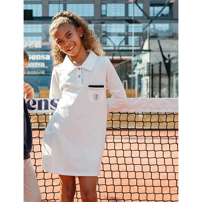 Addison Long Sleeve Polo Dress