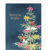 Merry & Bright Holiday Tree Greeting Card - Greeting Cards - 1 - thumbnail