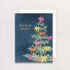 Merry & Bright Holiday Tree Greeting Card - Greeting Cards - 2