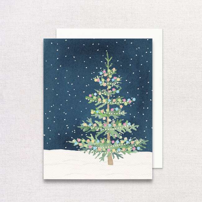 Whimsical Christmas Tree Greeting Card - Greeting Cards - 2