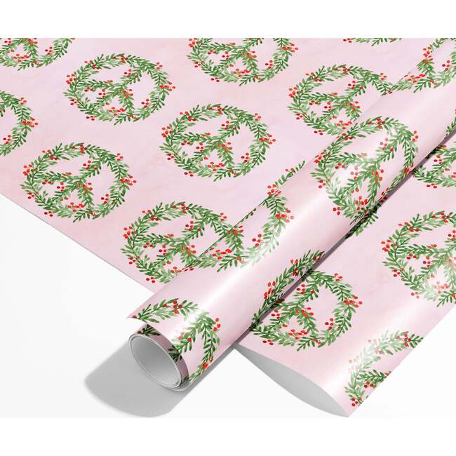 Peace Wreaths Holiday Gift Wrap - Gift Wraps - 2