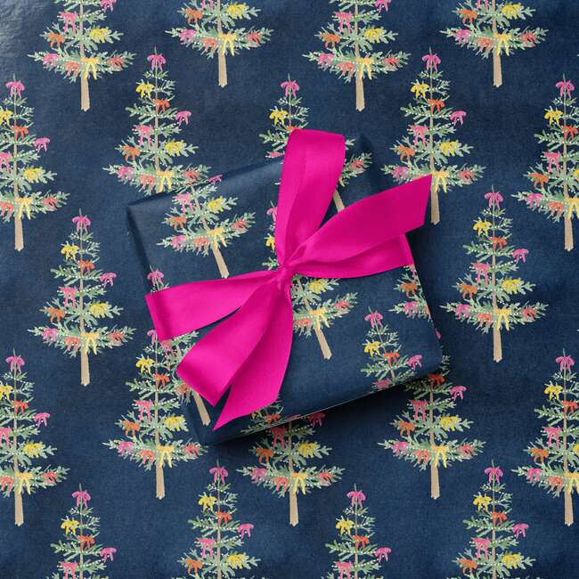 Whimsical Holiday Trees Gift Wrap - Gift Wraps - 2