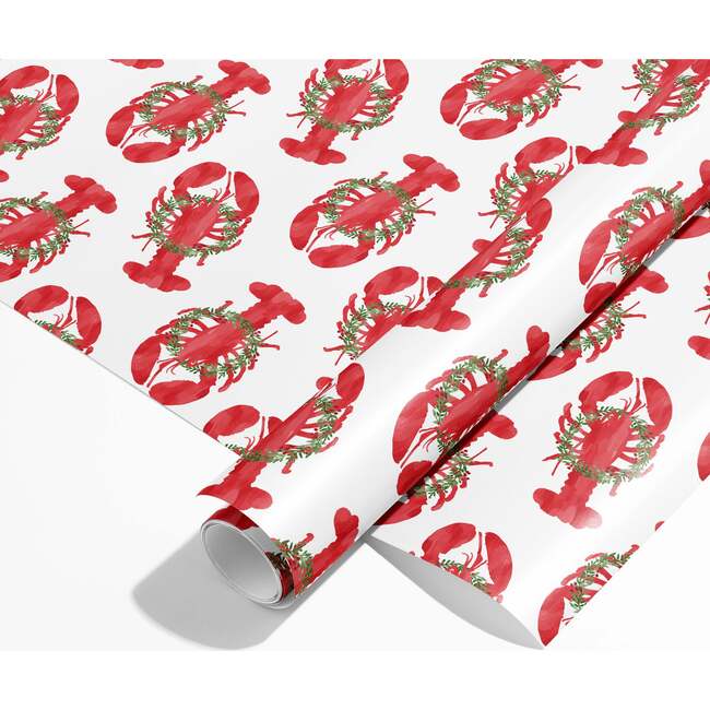 Holiday Lobsters Gift Wrap - Gift Wraps - 3