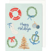 Coastal Christmas Greeting Card - Greeting Cards - 1 - thumbnail