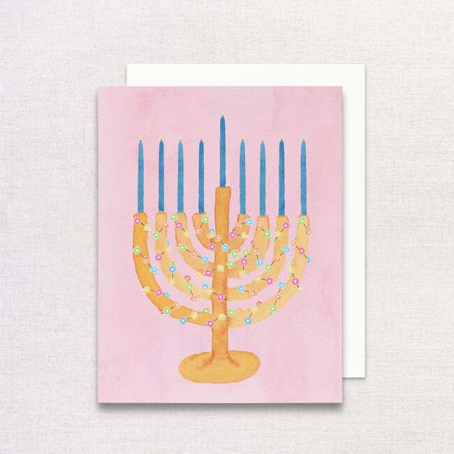 Chrismukkah Menorah Greeting Card - Greeting Cards - 2