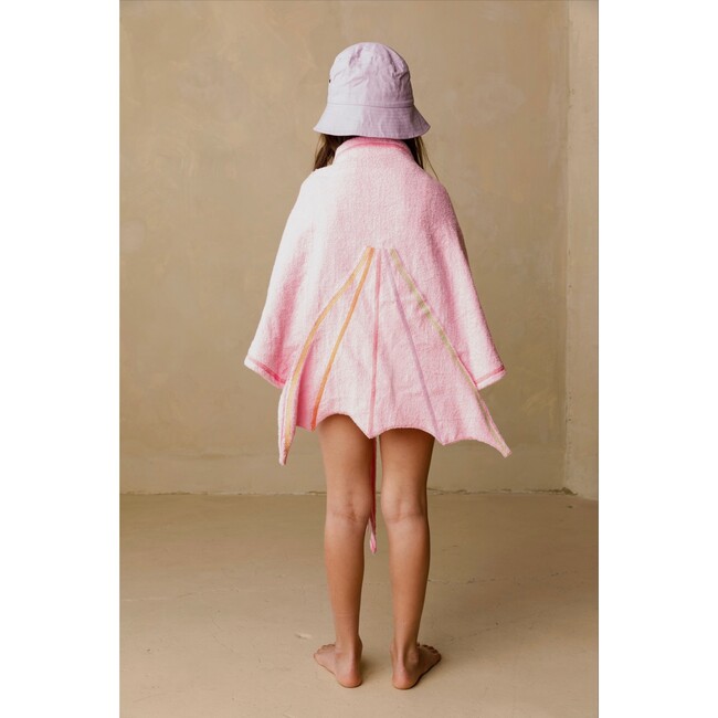 Mermaid Wrap Towel, Pink