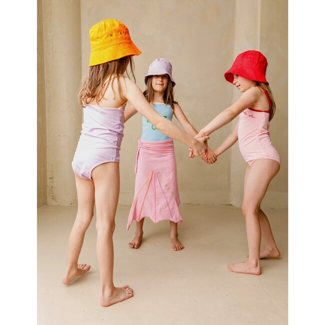 Mermaid Wrap Towel, Pink - Costumes - 5