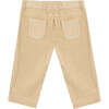 Cotton Pants, Beige - Pants - 2