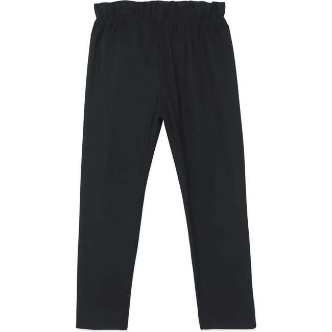 Pants With A Knot, Black - Pants - 2