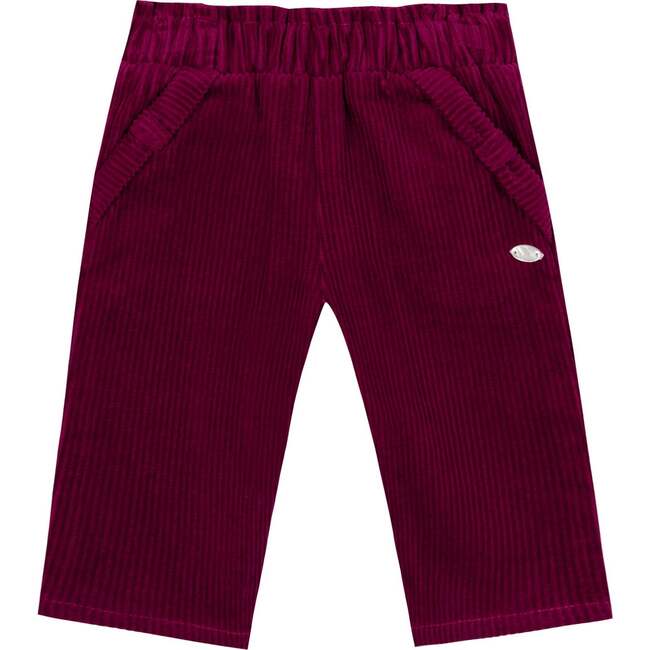 Baby Cotton Pants, Rhododendron Red