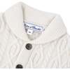 Wool Sweater, Nacre White - Sweaters - 2