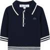 Wool Hedgehog Sweatshirt, Marine Blue - Sweatshirts - 1 - thumbnail