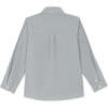 Cotton Plaid Shirt, Ecorce White - Shirts - 2