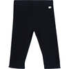 Cotton Legging, Marine Blue - Leggings - 1 - thumbnail