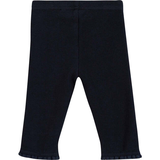 Cotton Legging, Marine Blue - Leggings - 2