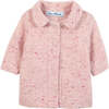Girl Coat, Light Pink - Coats - 1 - thumbnail