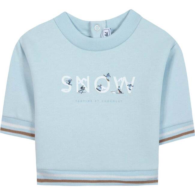 Snow Baby Sweatshirt, Glacier Grey
