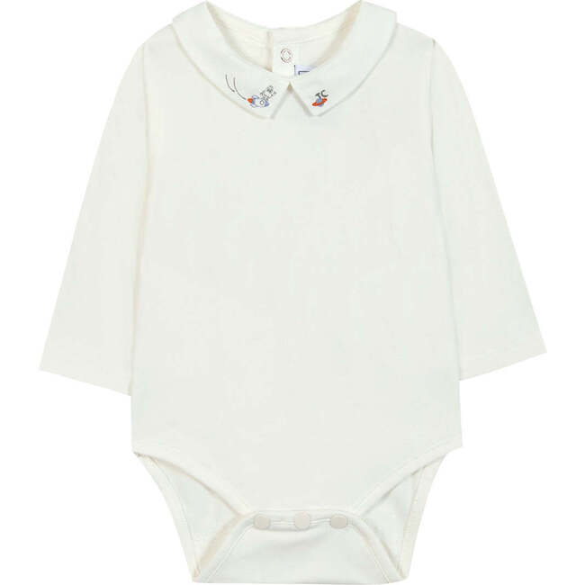 Rocket Bodysuit, Nacre White