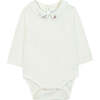 Rocket Bodysuit, Nacre White - Onesies - 1 - thumbnail