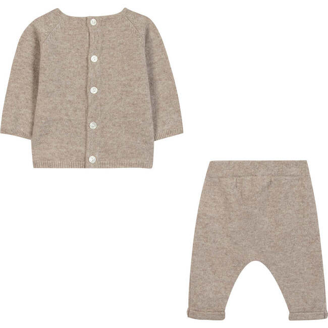 Baby Set, Greige Chiné Grey - Mixed Apparel Set - 2