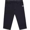 Cotton Pants, Marine Blue - Pants - 1 - thumbnail