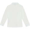Cotton Shirt, Nacre White - Shirts - 2