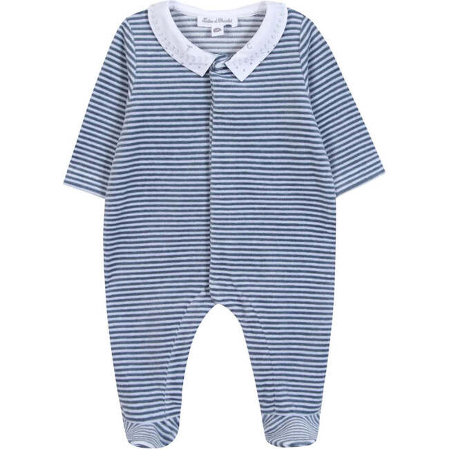 Baby Pajamas, Denim Blue
