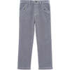 Cotton Pants, Mid Grey - Pants - 1 - thumbnail