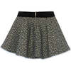 Polka Dot Skirt, Black - Skirts - 2