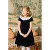 Celestine Navy Velvet Smocked Dress - Dresses - 5