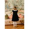 Celestine Navy Velvet Smocked Dress - Dresses - 6
