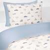 Transit Treasures, Twin Duvet Set, Blue - Duvet Sets - 1 - thumbnail