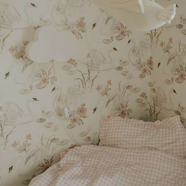 Picnic Gingham Twin Duvet Set, Pink - Duvet Sets - 2
