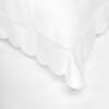 Scalloped Starlight, Toddler Pillow, White - Pillows - 4