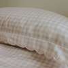 Picnic Gingham Twin Duvet Set, Pink - Duvet Sets - 5